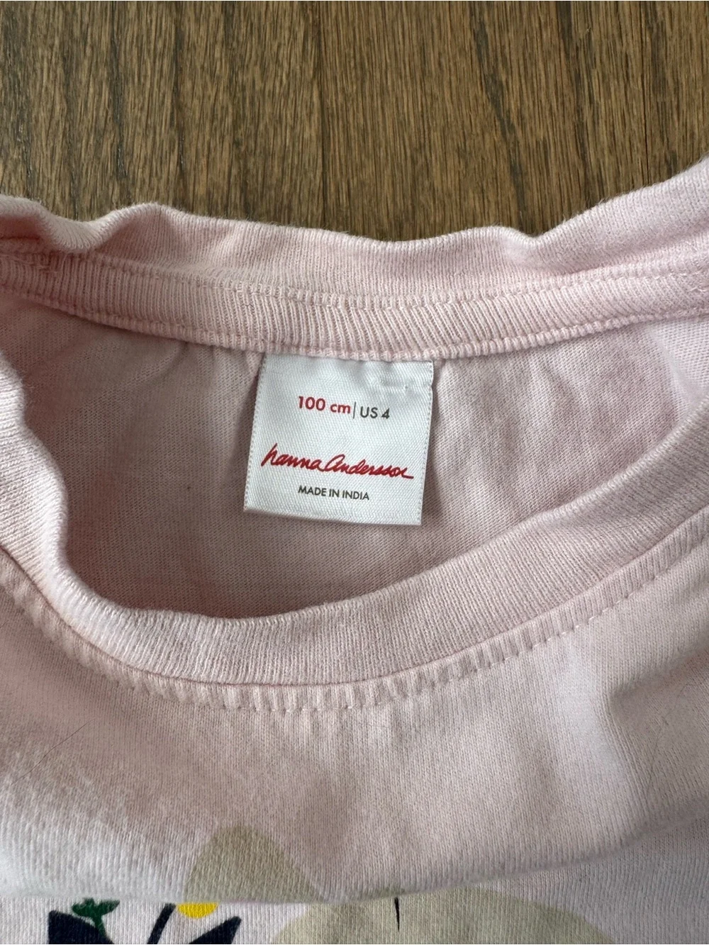Hanna Andersson Soft Tee – Floral Bunny